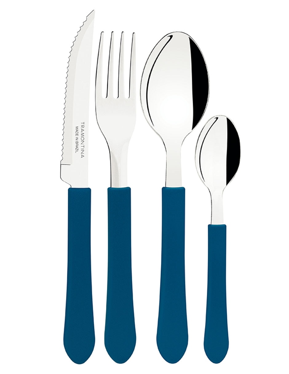 Set cubiertos de acero inoxidable 25 piezas