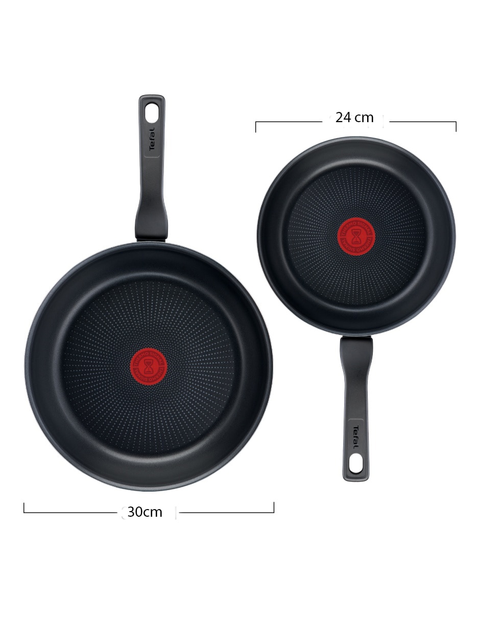 Set de sartenes con tapa XL Force de aluminio 2 piezas 4
