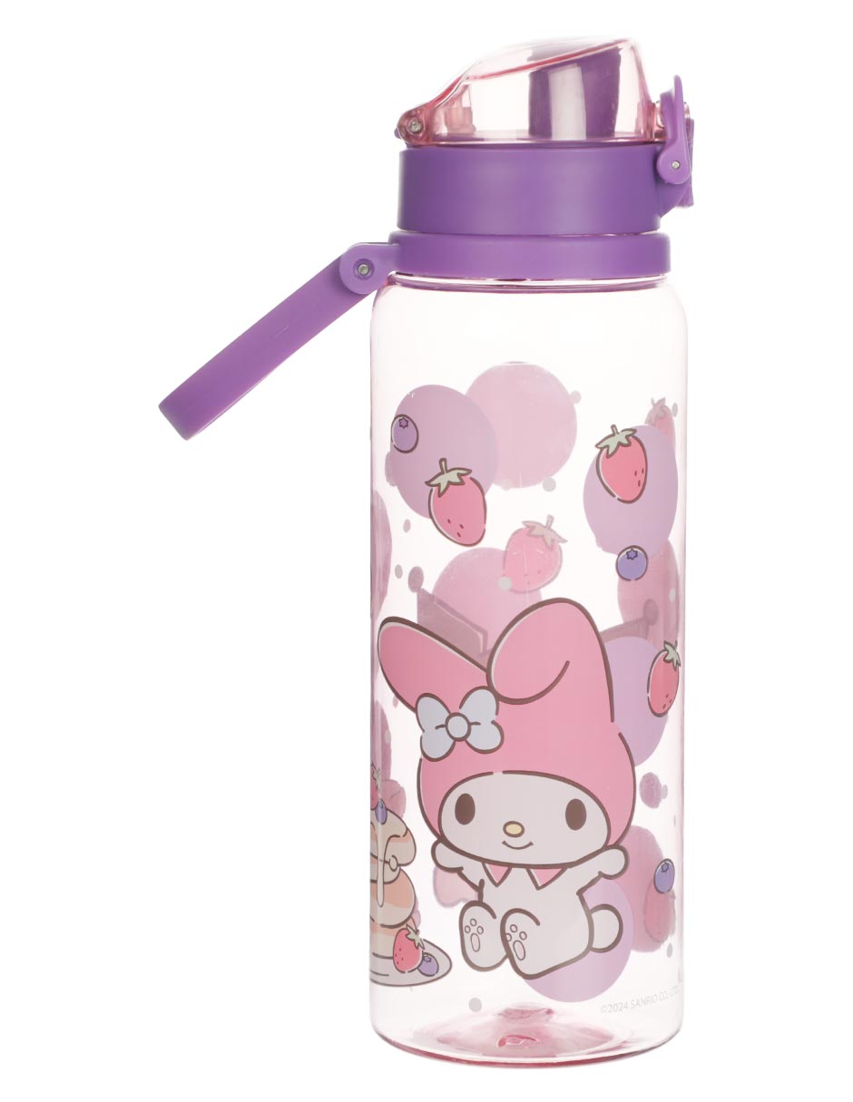 Botella de agua con tapa a presión 950 ml 2