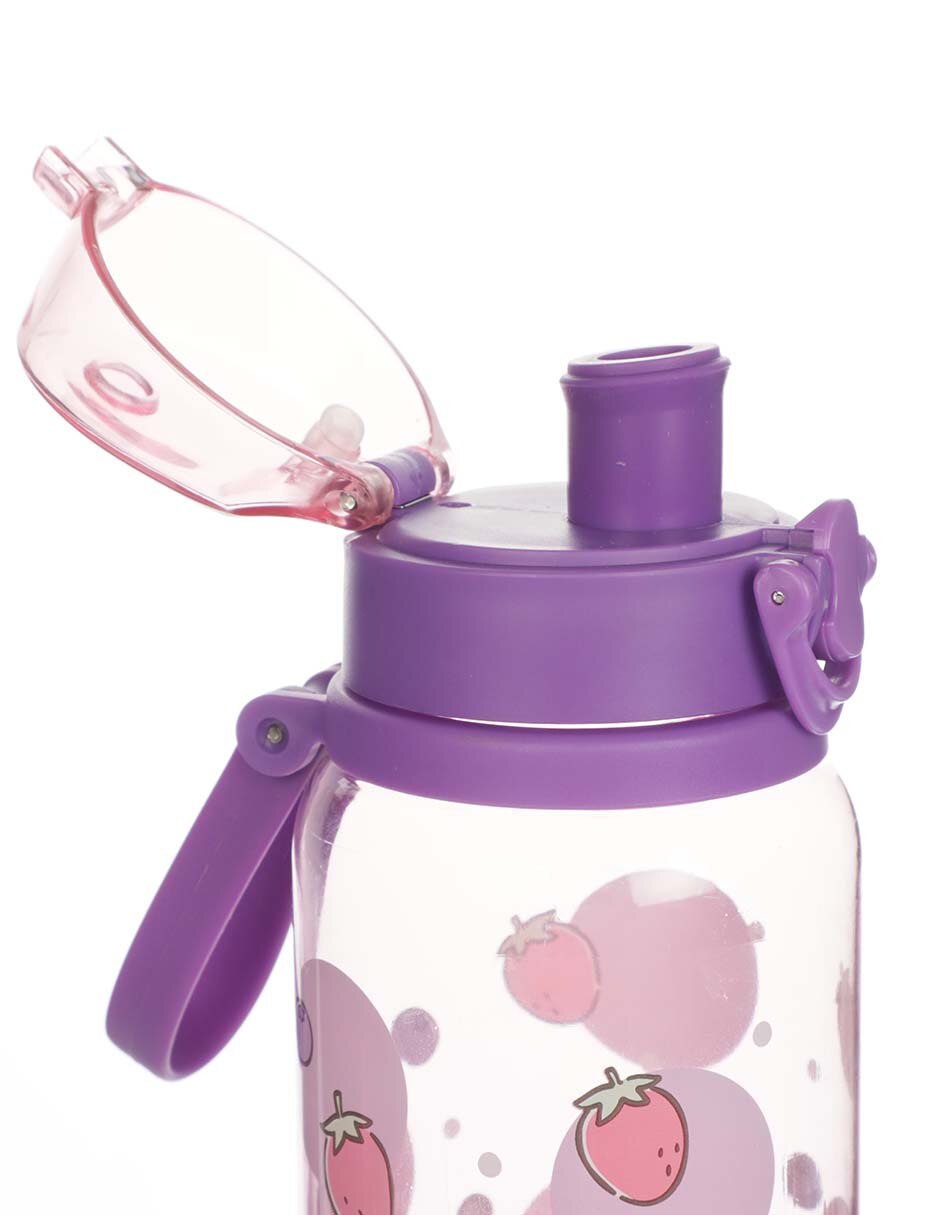 Botella de agua con tapa a presión 950 ml 4
