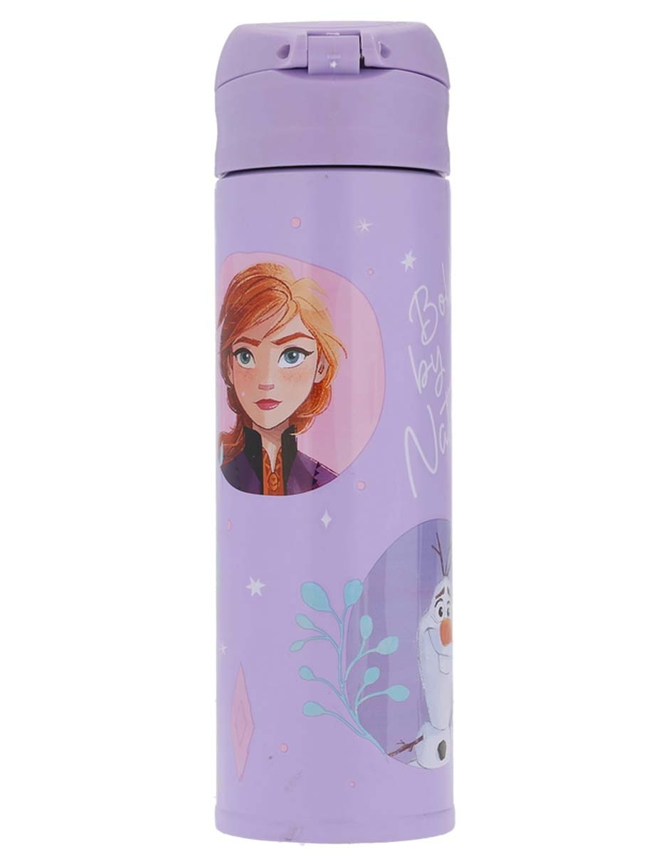 Termo Siglo XXI de acero inoxidable Frozen con tapa push pull
