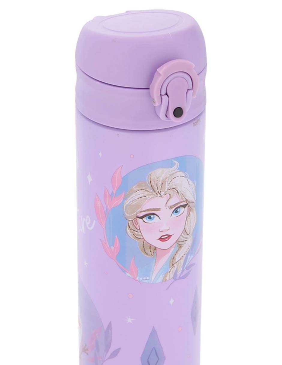 Termo Siglo XXI de acero inoxidable Frozen con tapa push pull