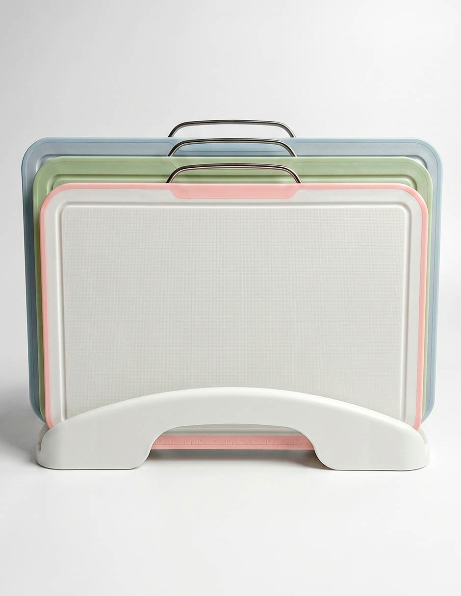 Set tabla para picar de plástico 1