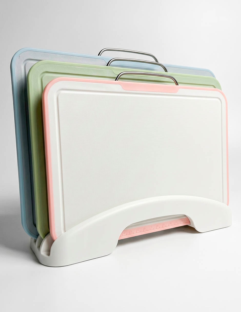 Set tabla para picar de plástico 2