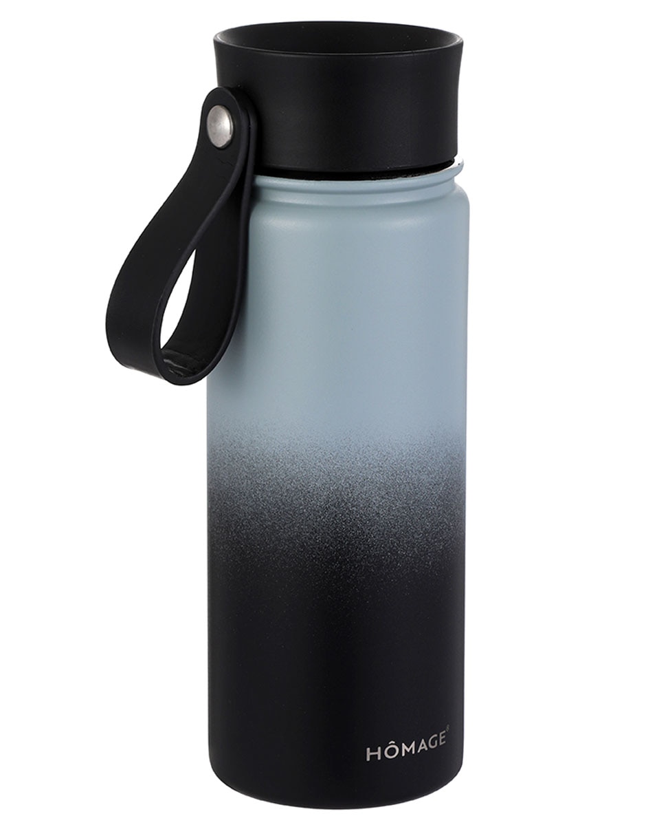 Botella térmica Homage de acero inoxidable con tapa rosca 530 ml