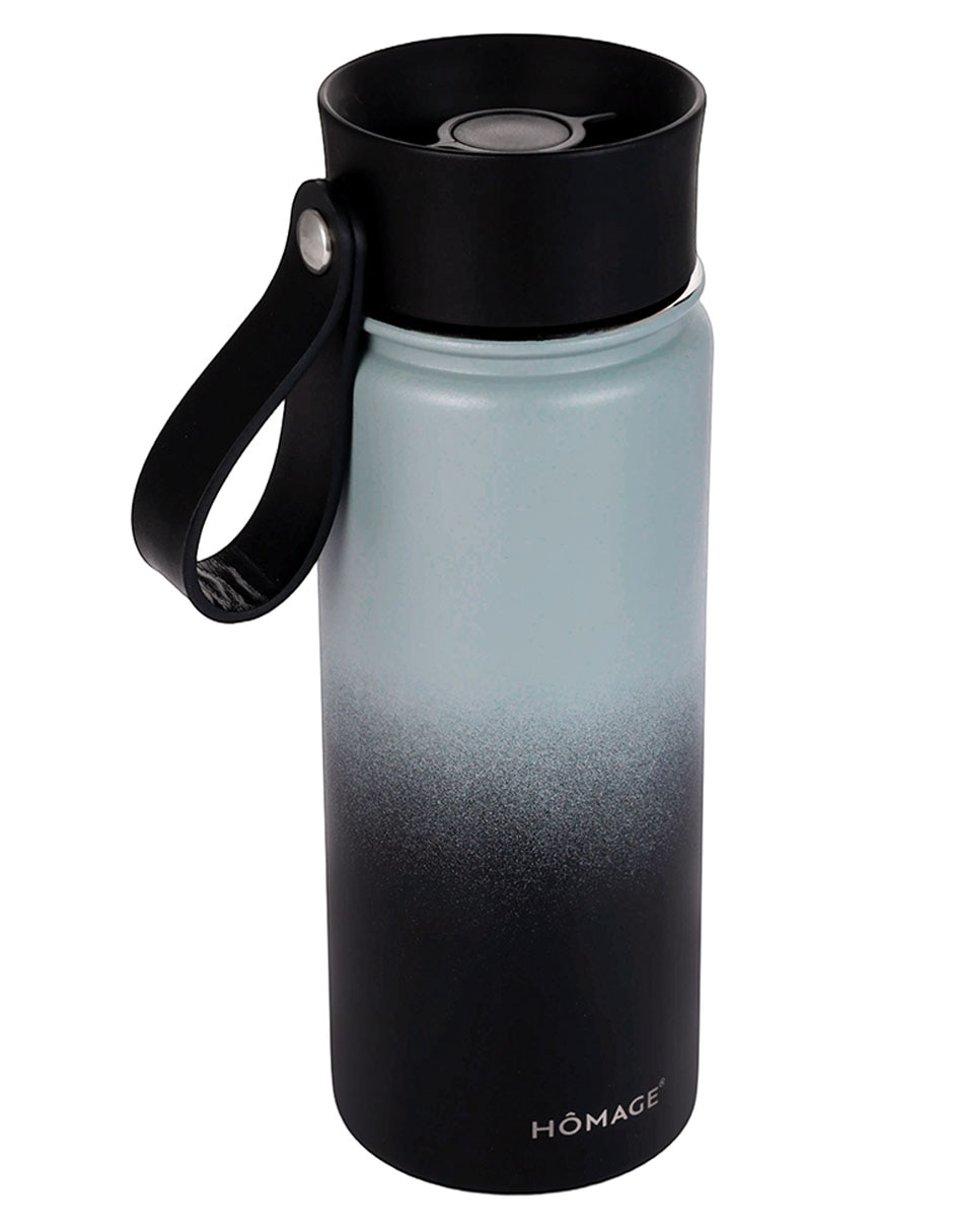 Botella térmica Homage de acero inoxidable con tapa rosca 530 ml