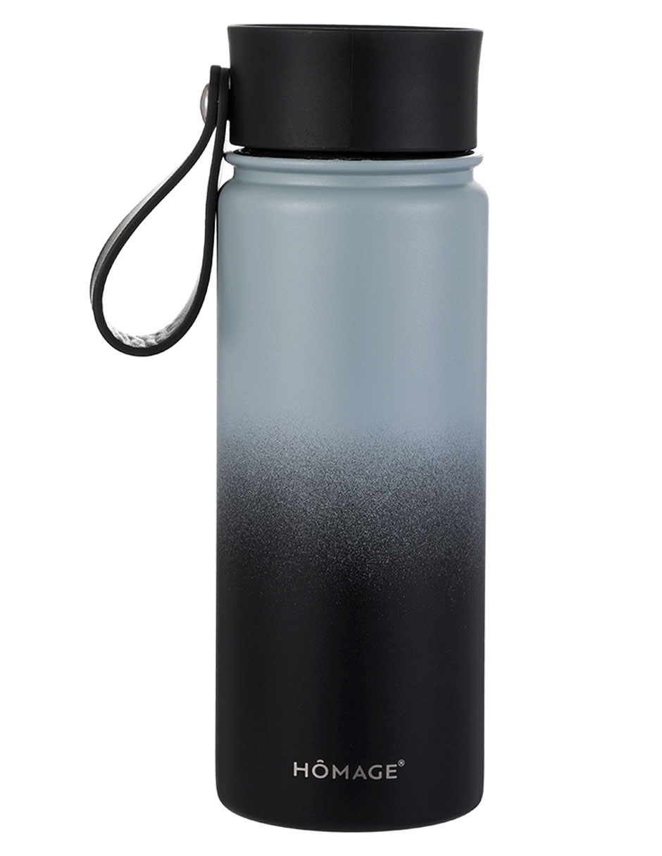 Botella térmica Homage de acero inoxidable con tapa rosca 530 ml