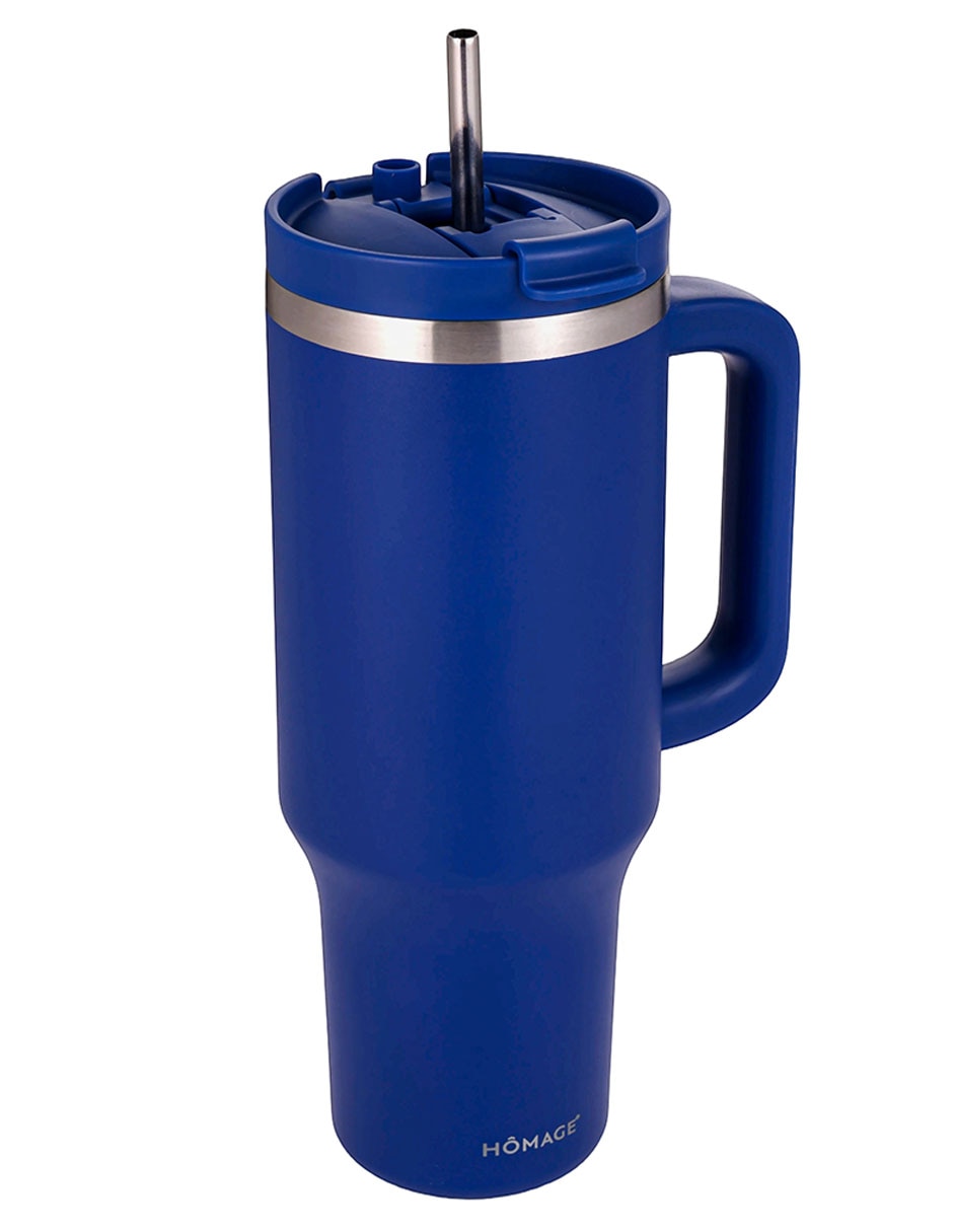 Termo De Acero Inoxidable Con Tapa A Presión 1.2 L 5