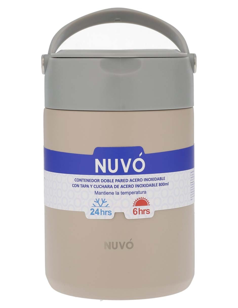Cantimplora Siglo XXI de acero inoxidable con tapa rosca