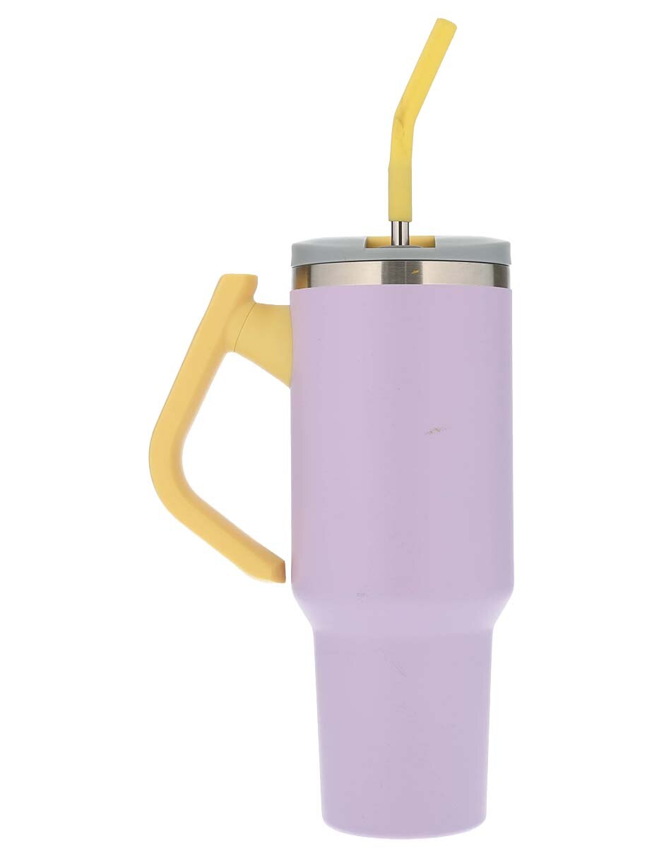 Termo de acero inoxidable con tapa rosca 2