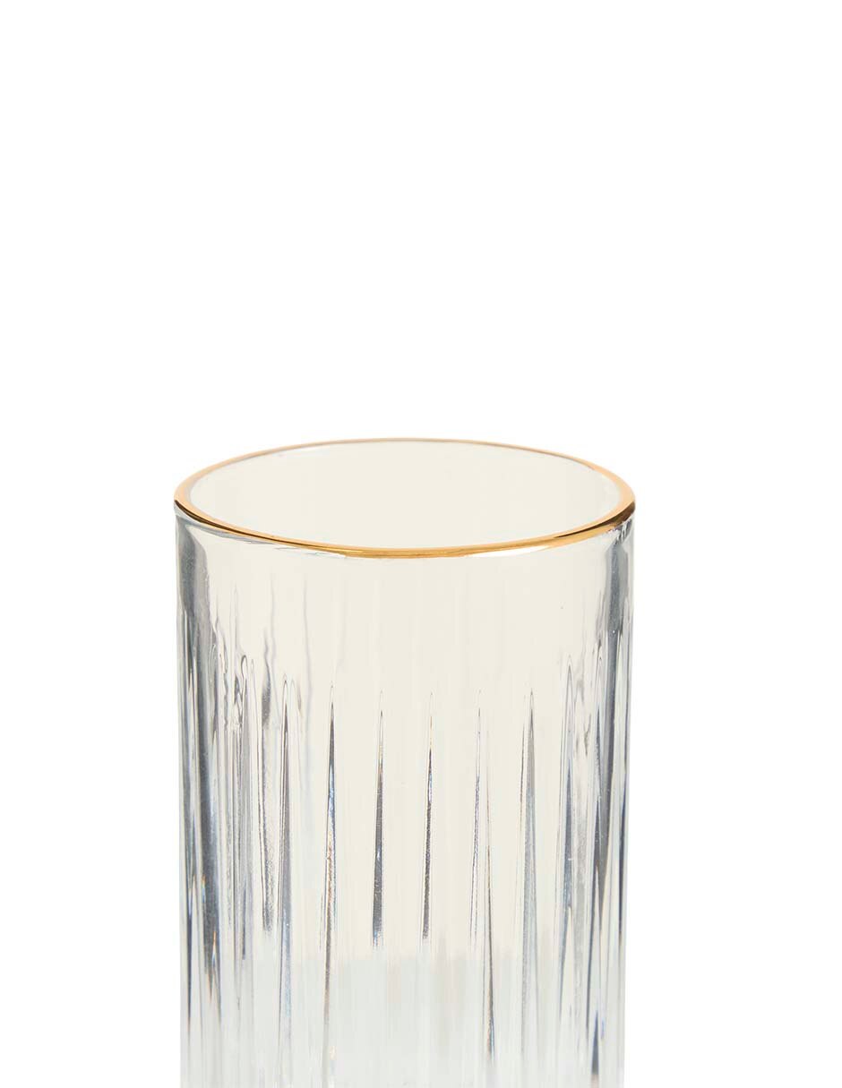 Set de vasos dof Elysa de vidrio con 6 piezas