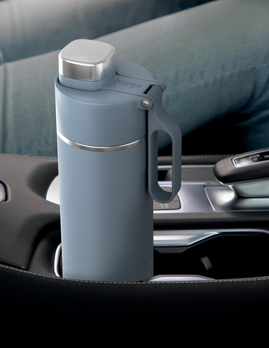 Termo de acero inoxidable con tapa flip top 530 ml 2
