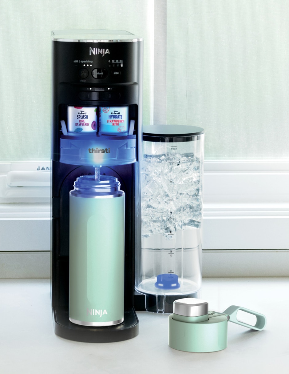 Termo de acero inoxidable con tapa flip top 709 ml