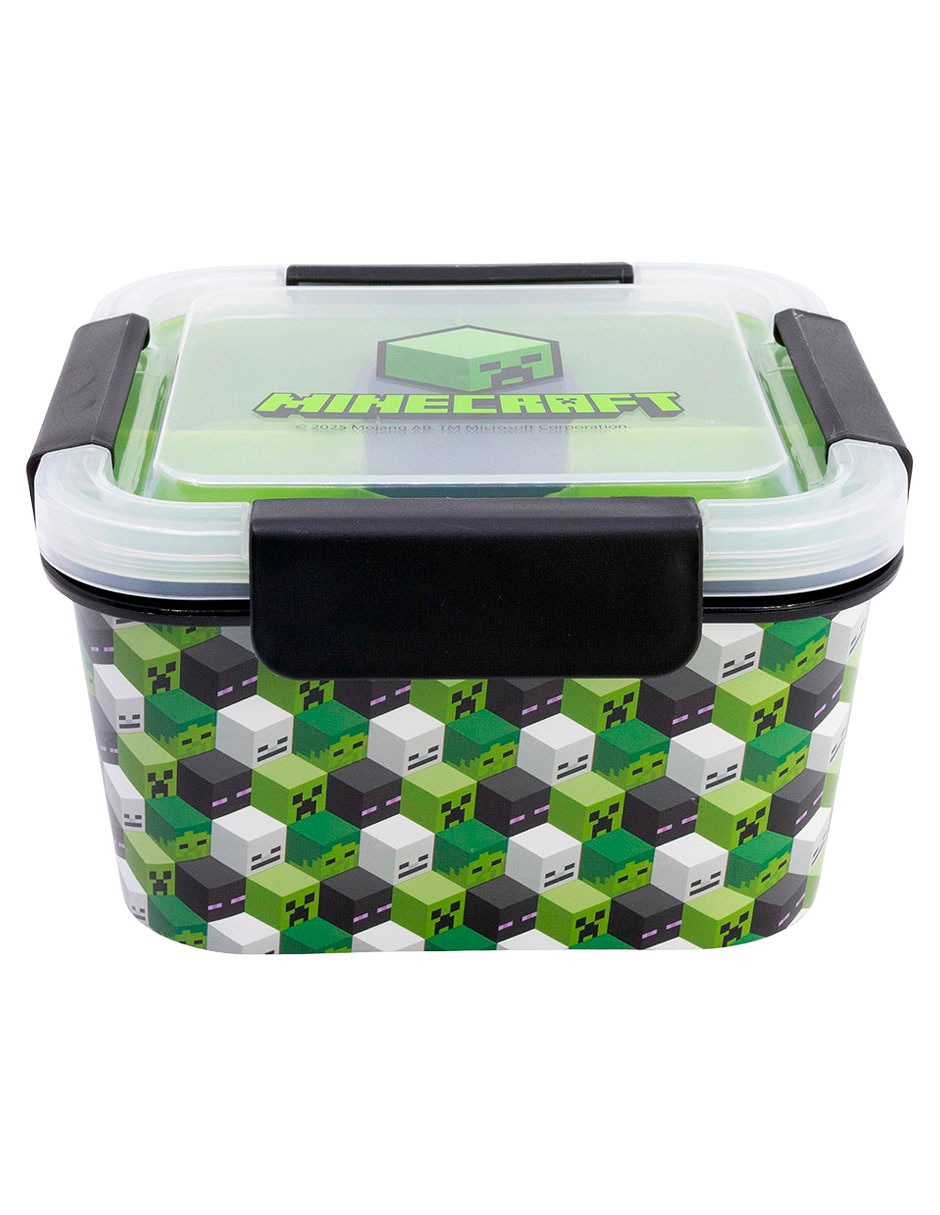 Contenedor con tapa push pull 1L