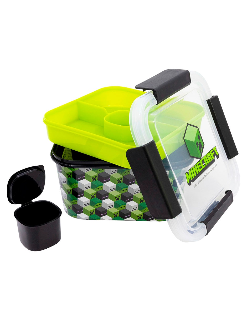 Contenedor con tapa push pull 1L
