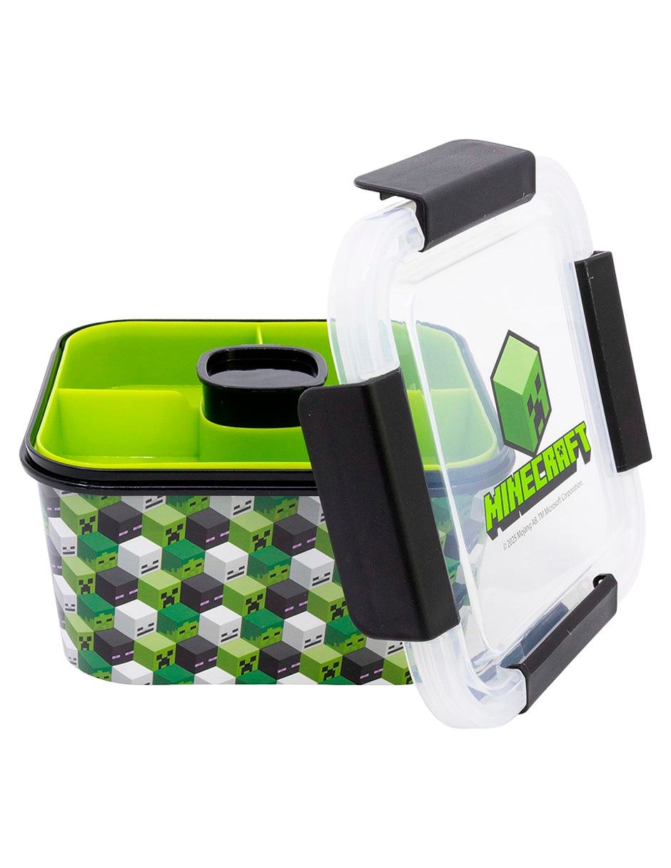 Contenedor con tapa push pull 1L