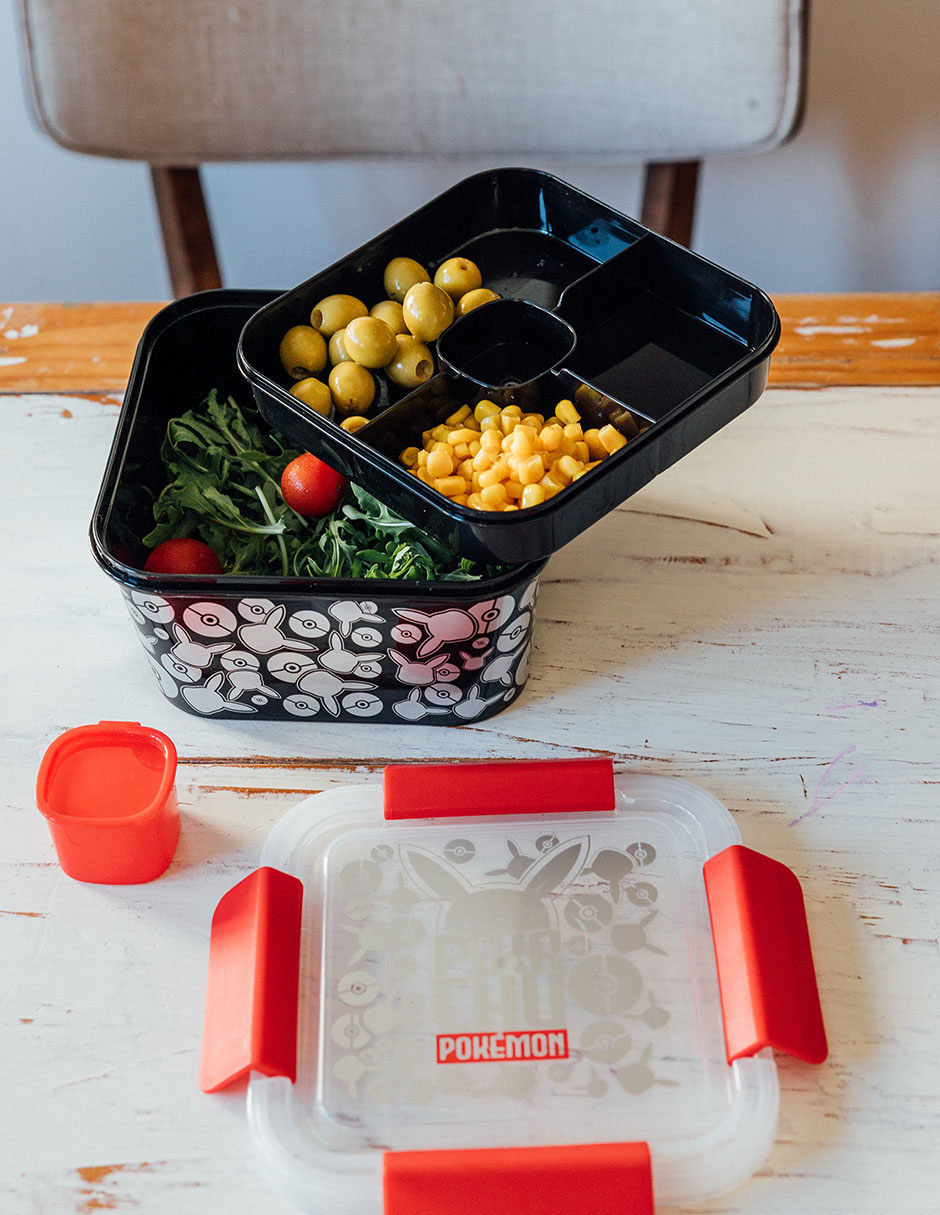Contenedor con tapa push pull 1250 ml