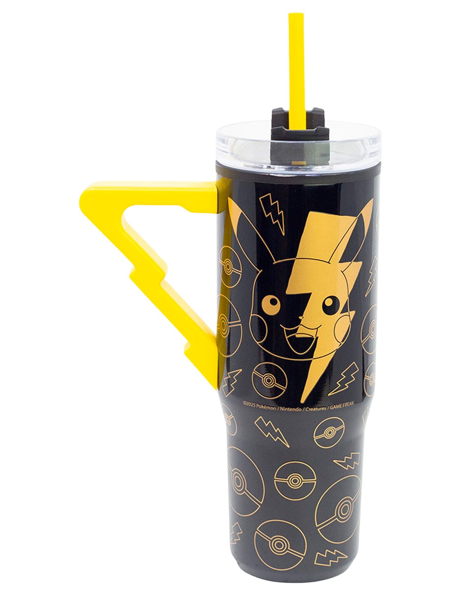 Termo De Acero Inoxidable Pokã©Mon Con Tapa Rosca 770 Ml 3