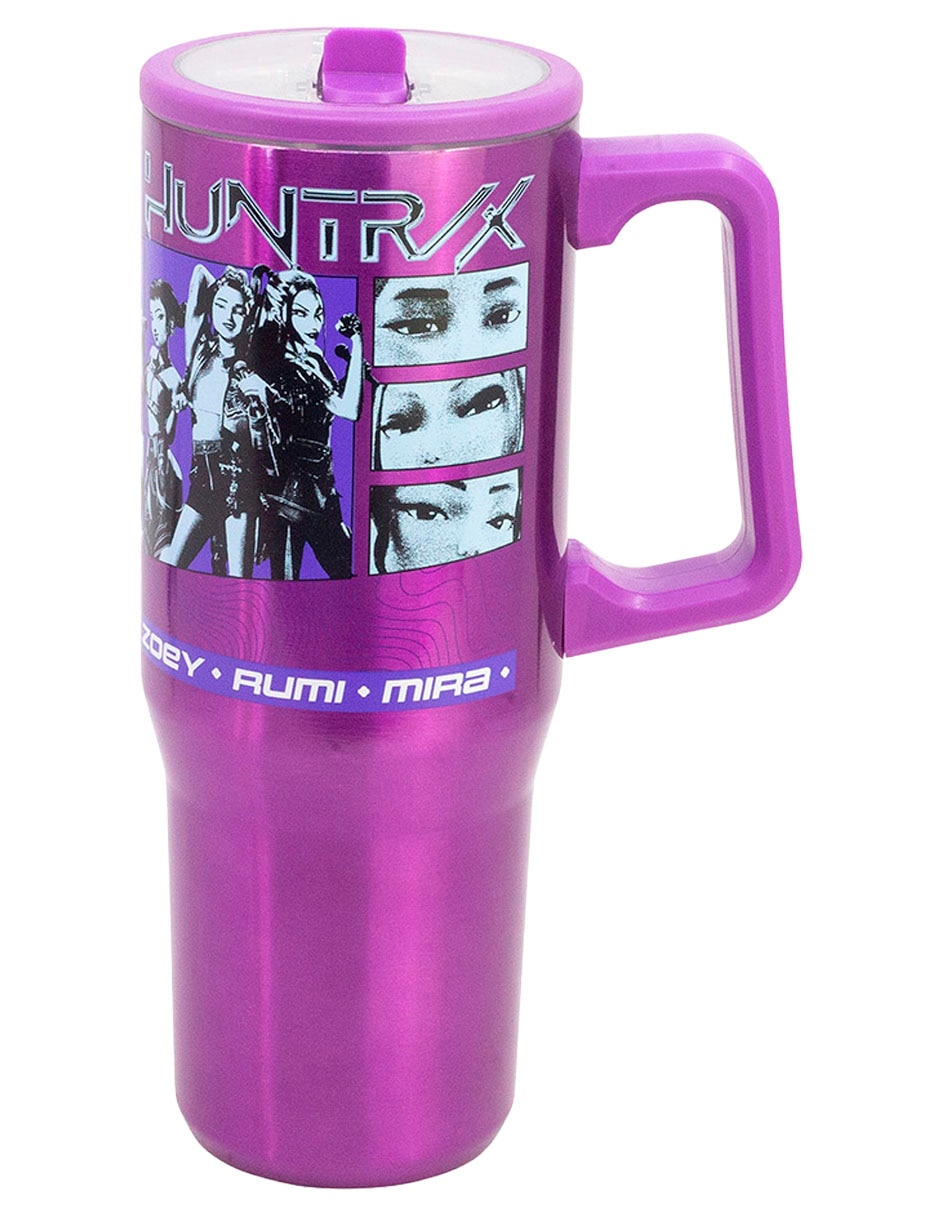 Termo de acero inoxidable con tapa push pull 920 ml