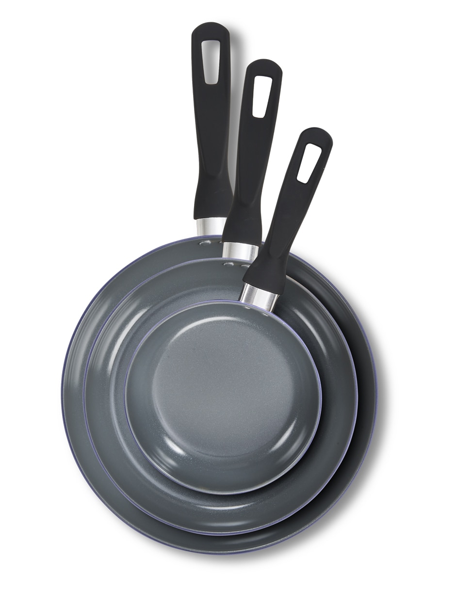 Set de sartenesde aluminio 3 piezas 2