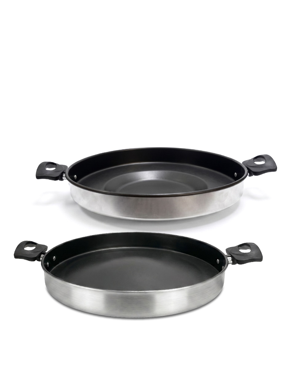Set de sartenes de aluminio 2 piezas 1