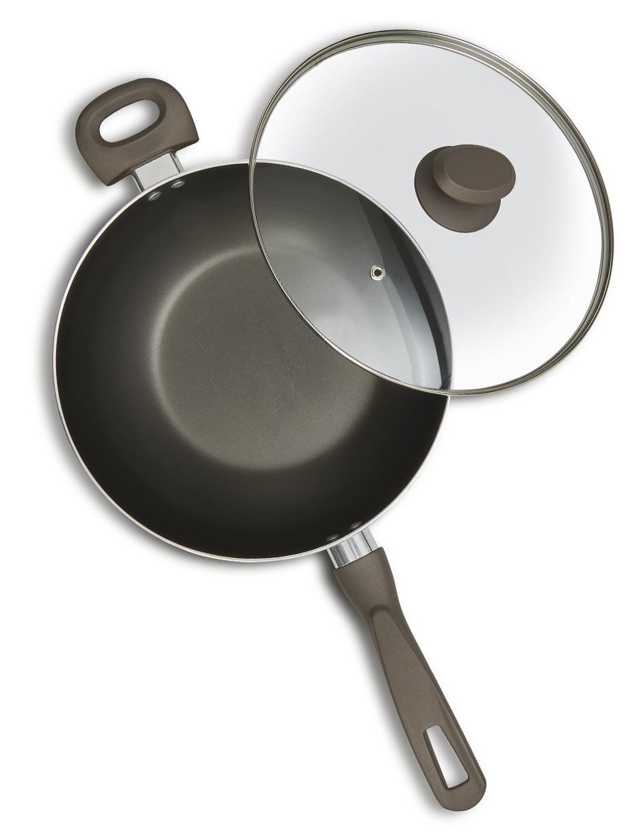 Batería de cocina de aluminio antiadherente sin PFOA 10 piezas 4
