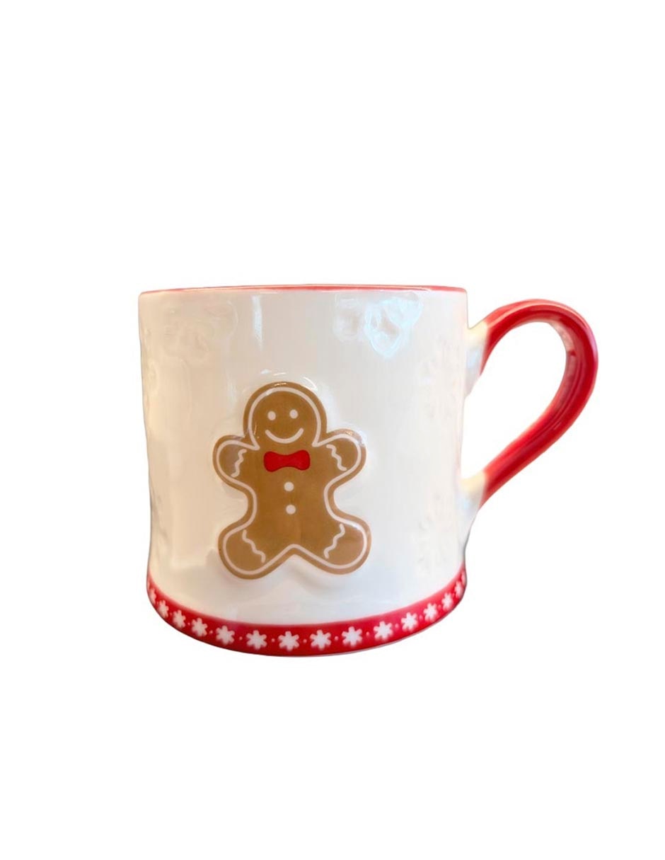 Taza navideña de cerámica Taza navideña de cerámica