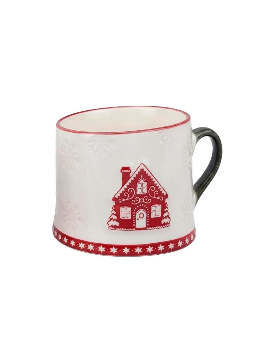 Taza navideña de cerámica 2