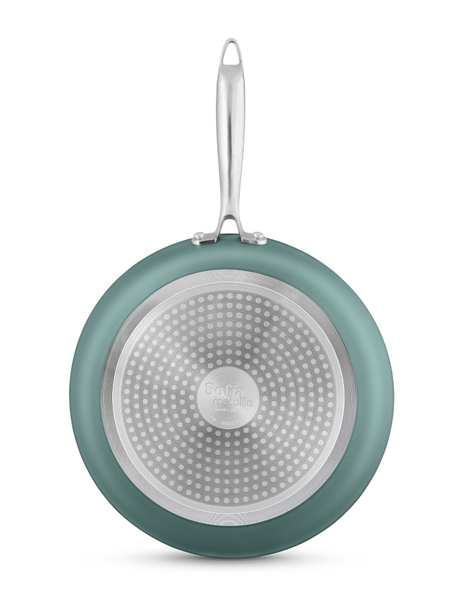 Batería de cocina de acero inoxidable antiadherente sin PFOA 11 piezas 10