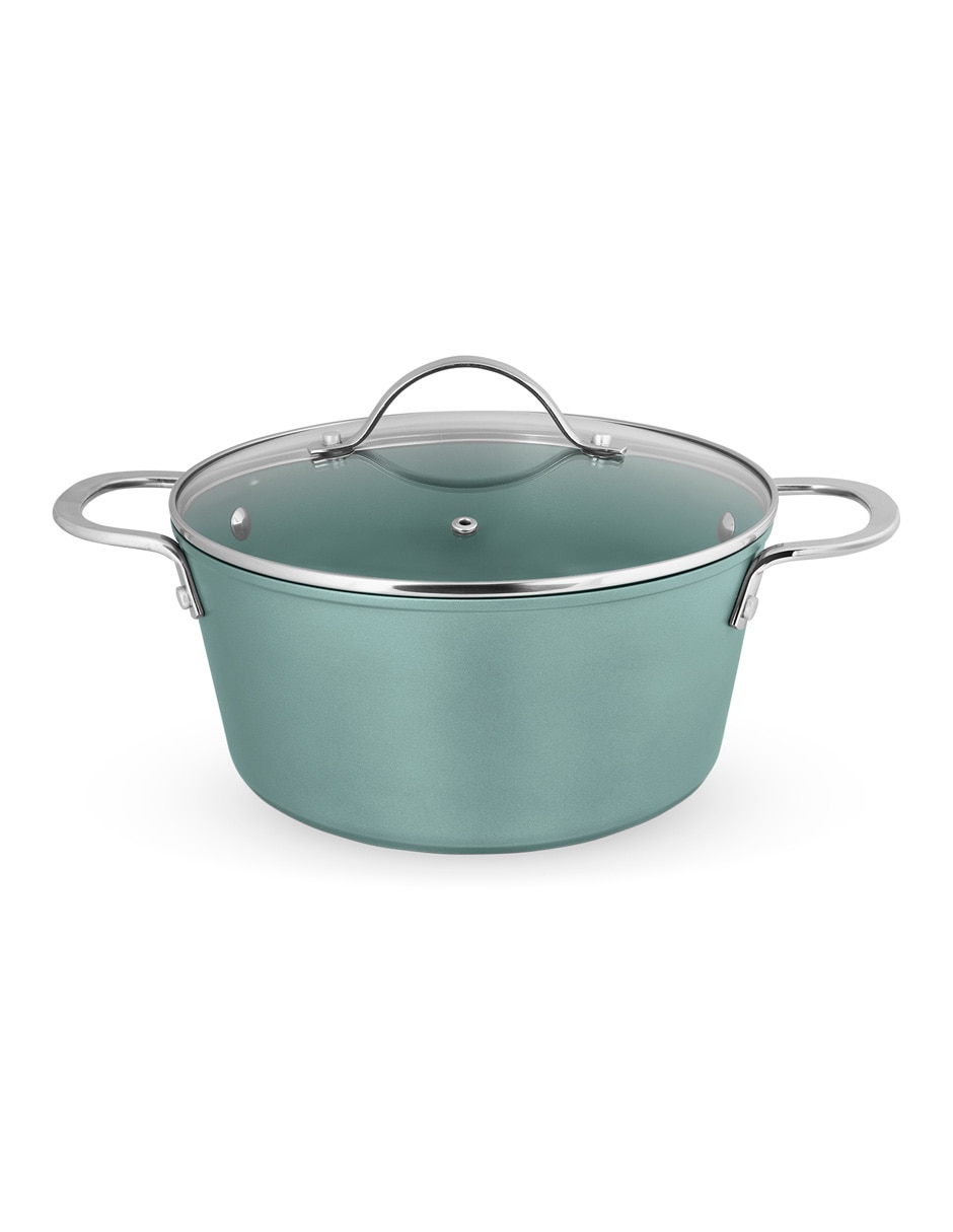 Batería de cocina de acero inoxidable antiadherente sin PFOA 11 piezas 8
