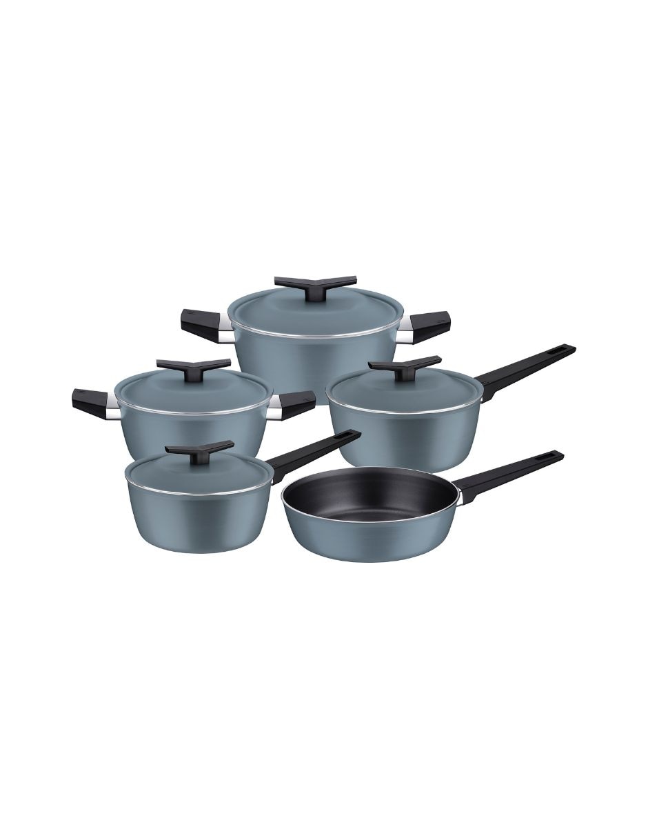 Batería de cocina 28399142 de aluminio Starflon Excellent 9 piezas Batería de cocina 28399142 de aluminio Starflon Excellent 9 piezas
